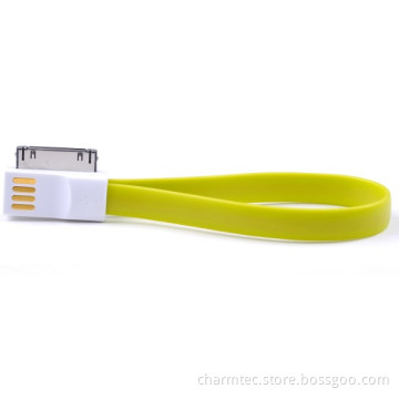 Bracelet USB Charging Cable with Magnet for iPhone 4/4s